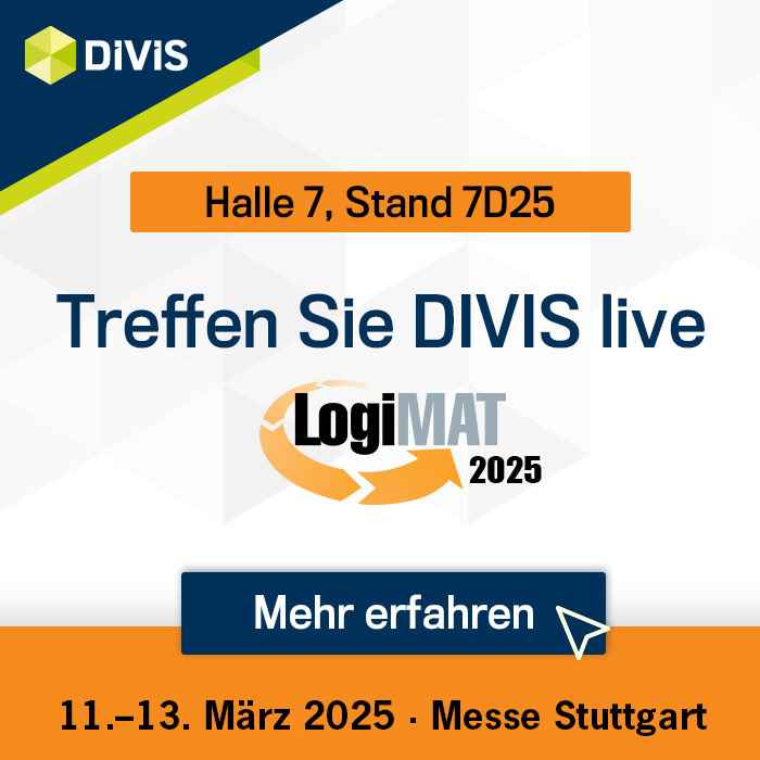 DIVIS live auf der LogiMAT 2025 in Stuttgart treffen!