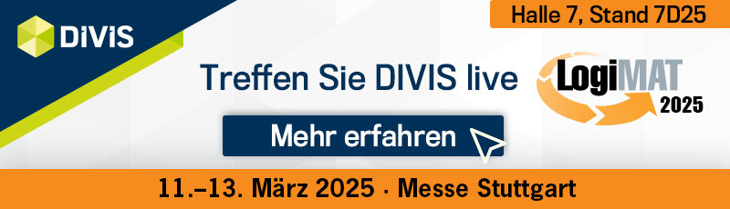 DIVIS live auf der LogiMAT 2025 in Stuttgart treffen!